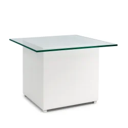Azura Square Glass Top Coffee Table