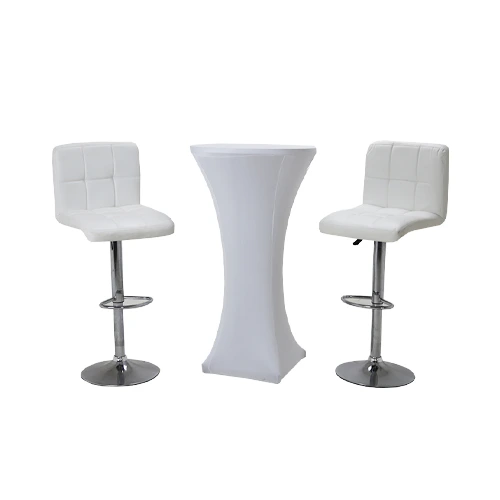 Carla Cocktail Table White Cover