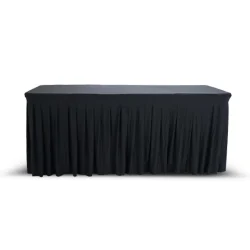 rectangular-table-with-black-skirt-cover-for-rent