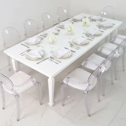 white-vip-dining-table-rental