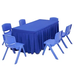 sedra-rectangular-blue-kids-table-rental-with-kids-chairs-rental