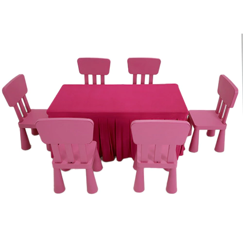 sedra-rectangular-kids-pink-table-with-pink-chairs-rental sedra-rectangular-kids-pink-table-with-pink-chairs-rental