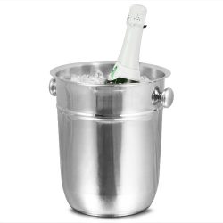 Ice Bucket Stainless Steel with Tong