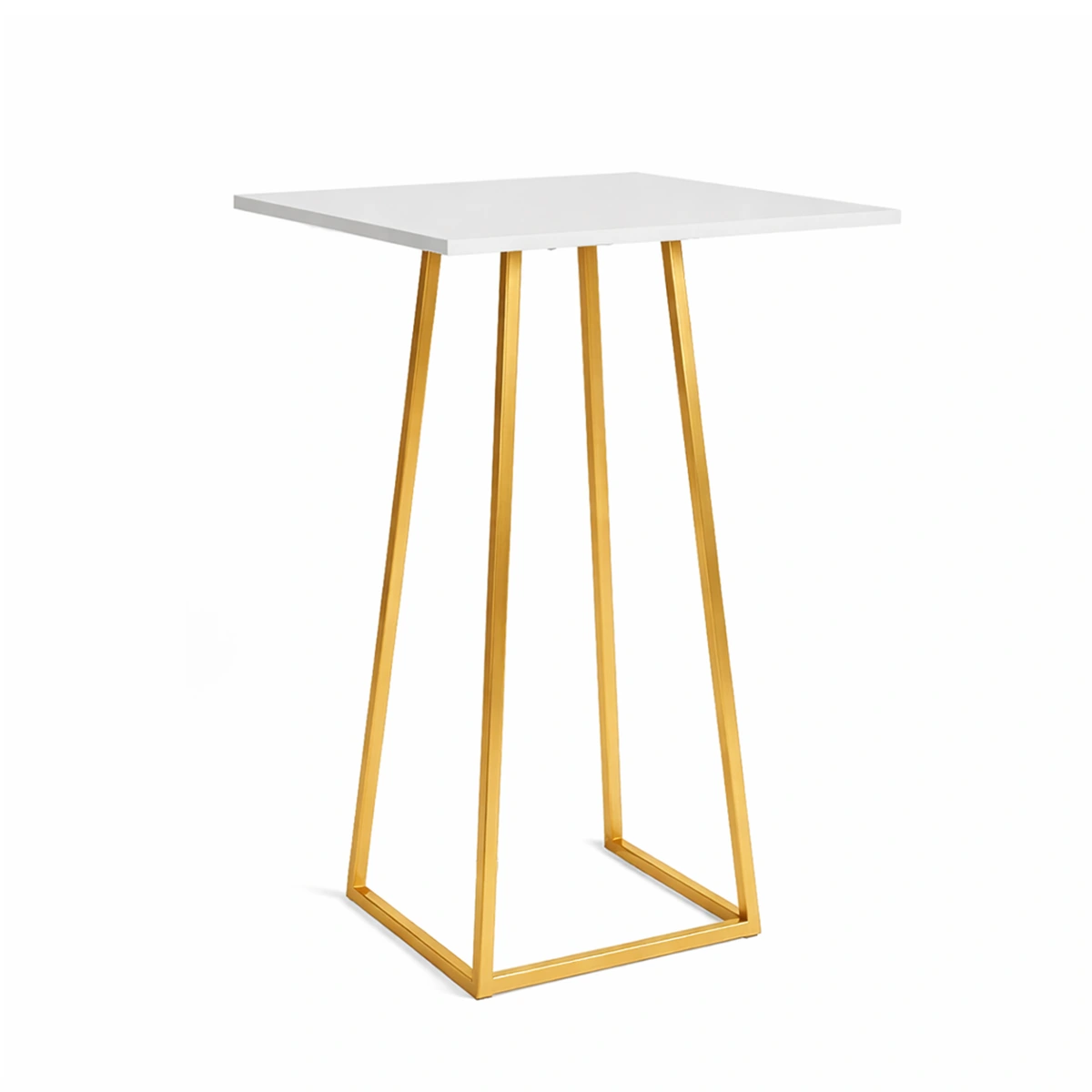 Linea Square Cocktail Table Gold - BigMini Rentals | UAE's No. 1 Event ...