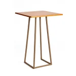 Linea-brown-Top-brown-Base-80-80-115cm-Cocktail-Table-rentals-rentra