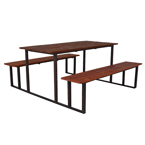 Linea Picnic Table & Benches