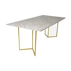 zelda-brown-gold-dininig-table