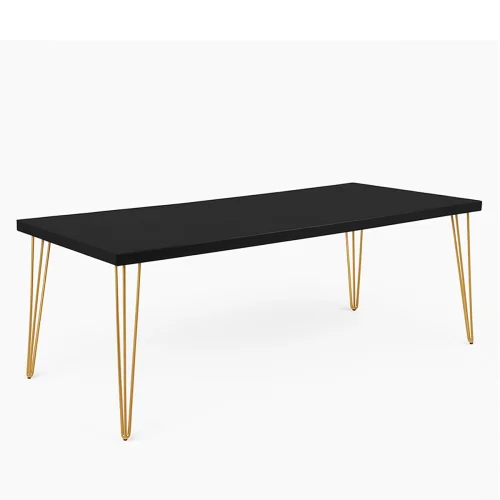 Isadora-Black-Top-golden- Legs-220-110-75cm-Dining-Table-rentals-rentra