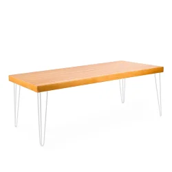 Isadora-Rustic-Top-white-Legs-220_-100_-75cm-Dining-Table-rental-rentra