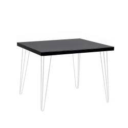 Isadora-black-Top-white-Legs-100-100cm-Square-Dining-Table-rentals-rentra Isadora-black-Top-white-Legs-100-100cm-Square-Dining-Table-rentals-rentra
