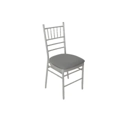 Silver Chivari Chair Rentals