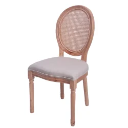Vinatg Dior Wooden Chair Rental